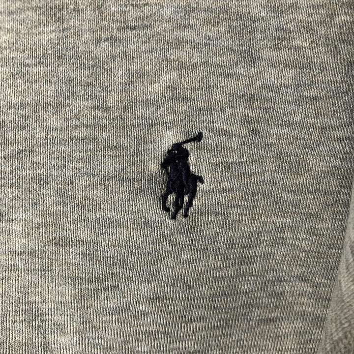 Ralph Lauren POLO by Ralph Lauren One Point Logo Sweatshirt Trainer Men's XL cotton gray type Vintage Second Hand