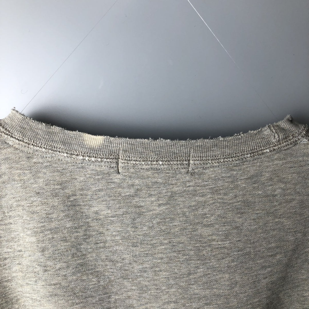 Ralph Lauren POLO by Ralph Lauren One Point Logo Sweatshirt Trainer Men's XL cotton gray type Vintage Second Hand