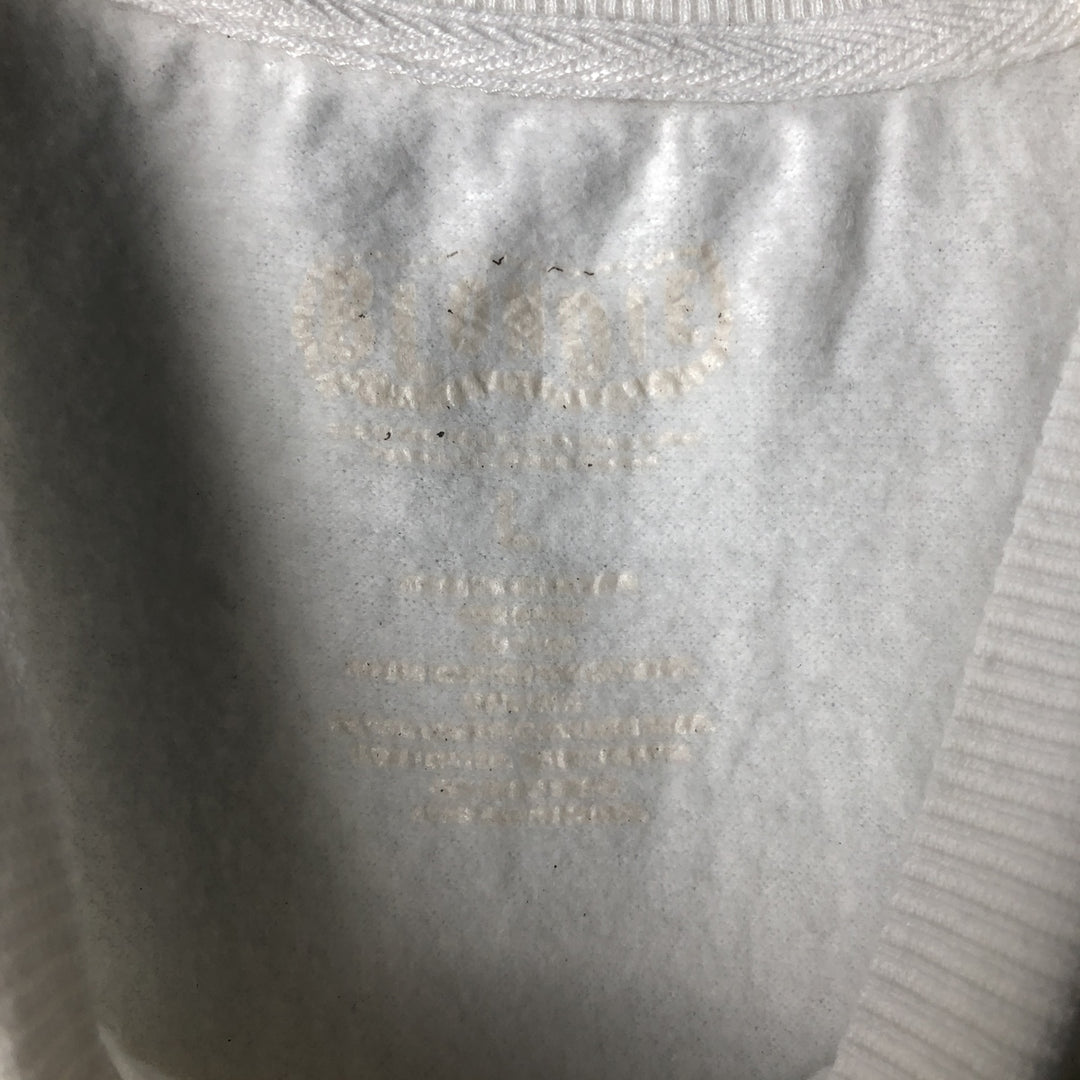 BLONDIE Print Band Sweatshirt, Men's, Size L, Vintage unclear white type Vintage Second Hand