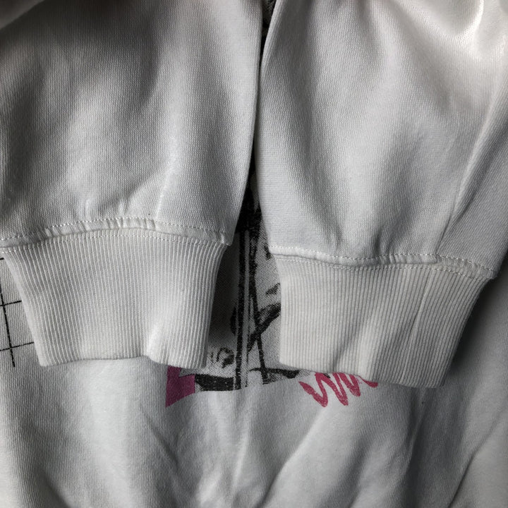 BLONDIE Print Band Sweatshirt, Men's, Size L, Vintage unclear white type Vintage Second Hand