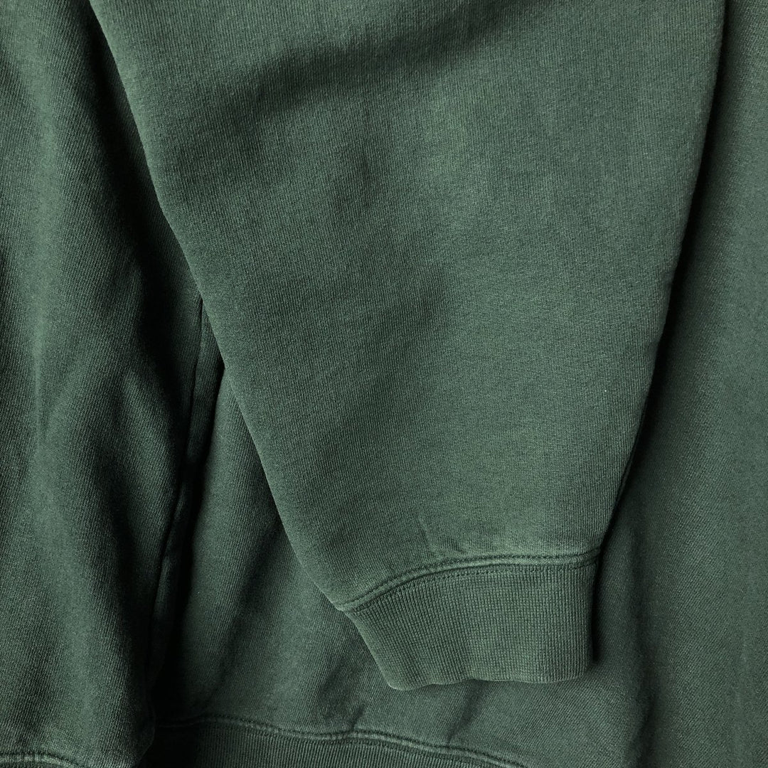 LLBean logo sweatshirt, men's size XL cotton Green type dark green Vintage Second Hand