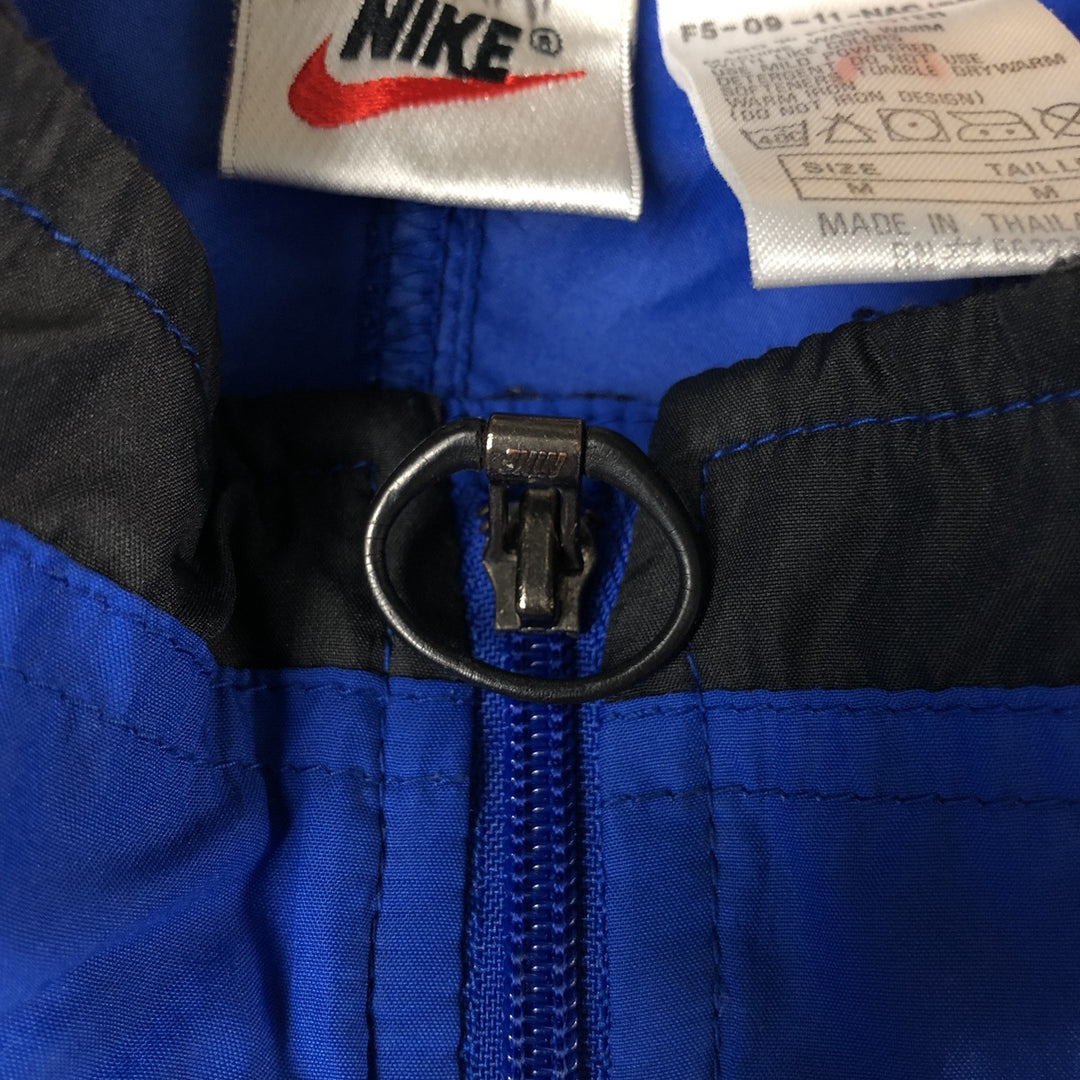 90'S Nike Windbreaker Men's M Size Vintage polyester blue type Vintage Second Hand