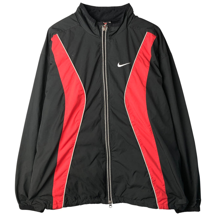 Vintage 90'S Nike CLIMA FIT Windbreaker, Made in USA, Men's XL unclear black type Vintage Second Hand