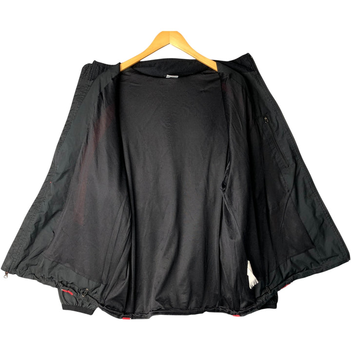 Vintage 90'S Nike CLIMA FIT Windbreaker, Made in USA, Men's XL unclear black type Vintage Second Hand