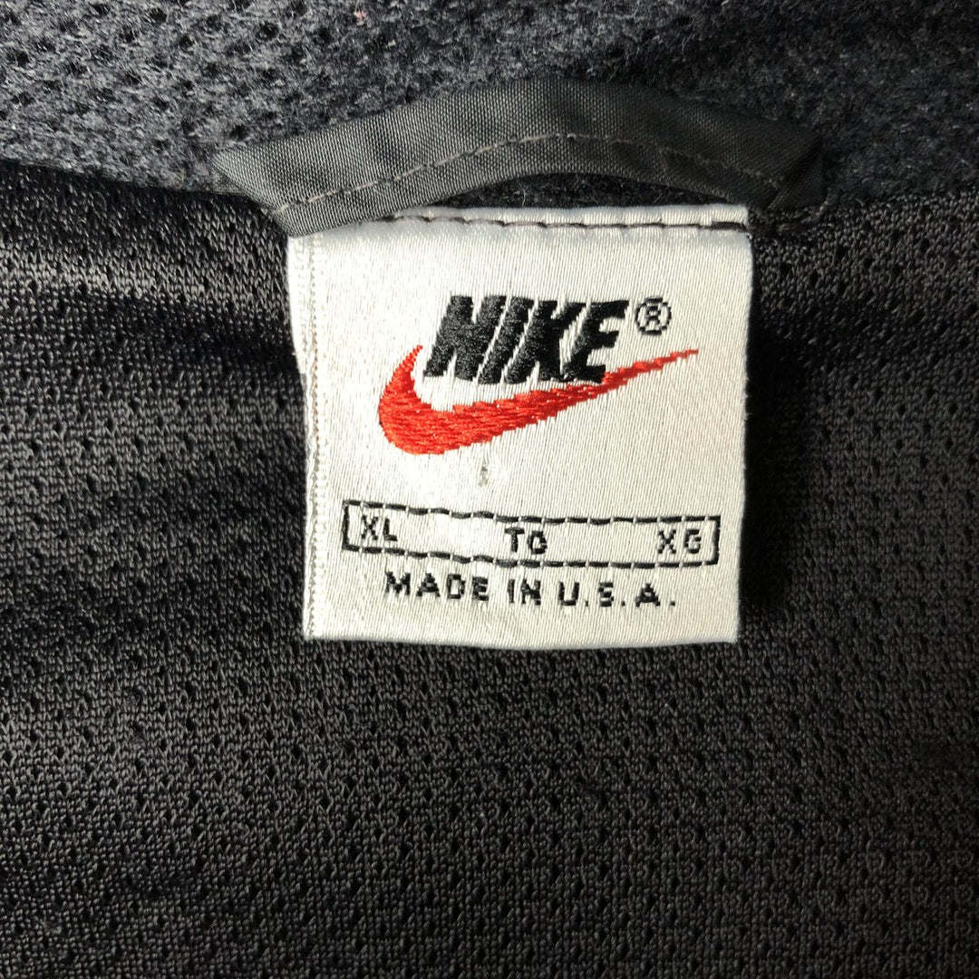 Vintage 90'S Nike CLIMA FIT Windbreaker, Made in USA, Men's XL unclear black type Vintage Second Hand