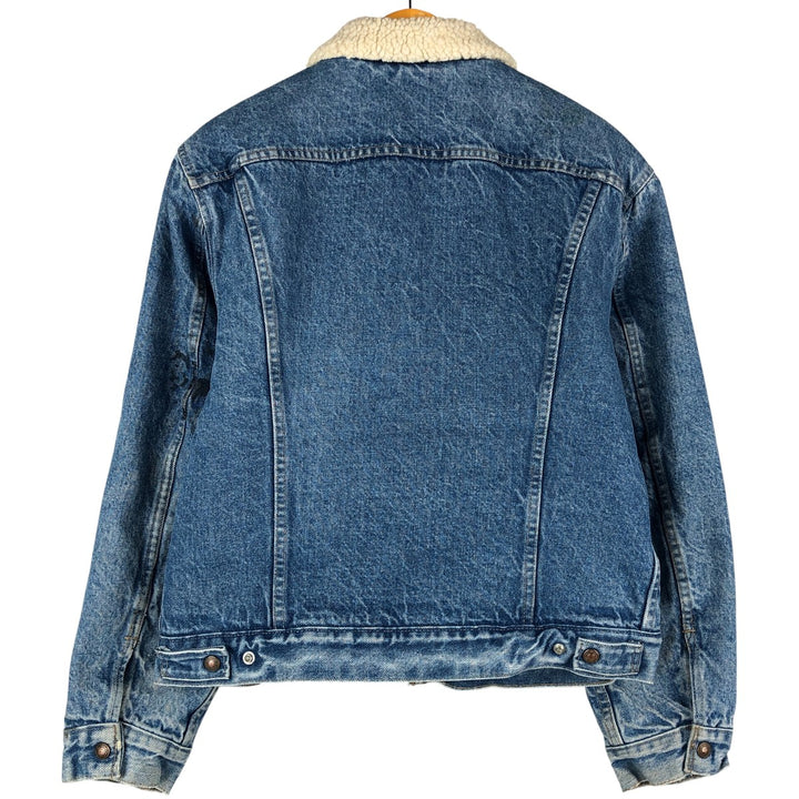 Vintage 1980'S Levi's denim jacket, made in the USA, size L, men's unclear blue type Vintage Second Hand