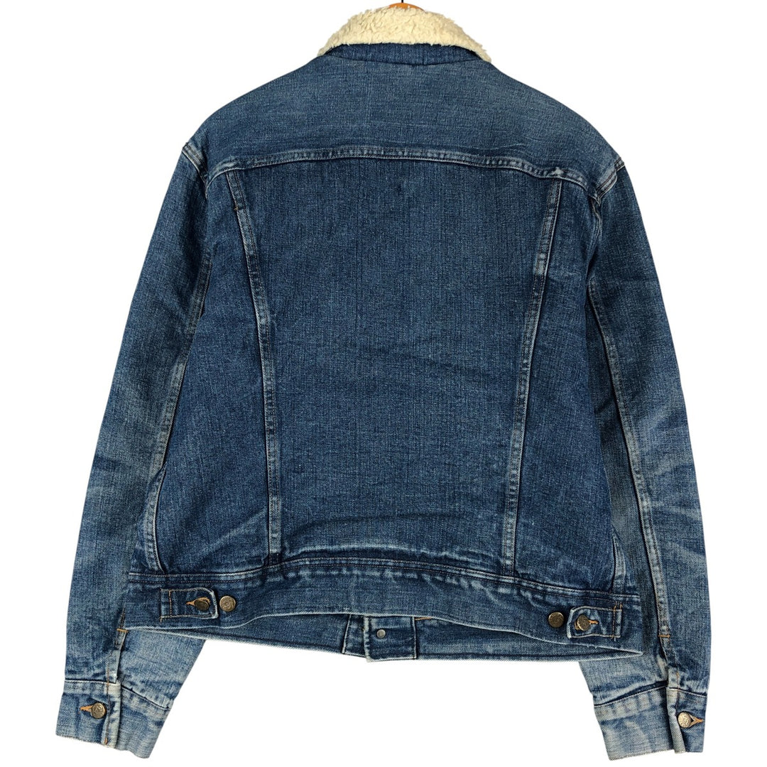 Vintage 1980'S Lee Riders denim jacket, made in Italy, size L, men's. cotton blue type Vintage Second Hand