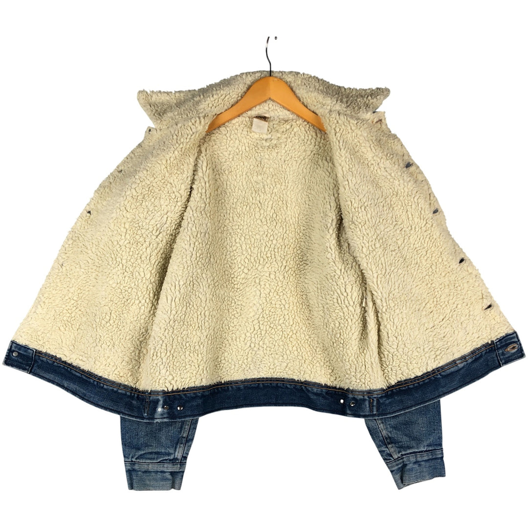 Vintage 1980'S Lee Riders denim jacket, made in Italy, size L, men's. cotton blue type Vintage Second Hand