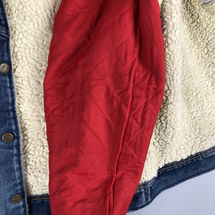 Vintage 1980'S Lee Riders denim jacket, made in Italy, size L, men's. cotton blue type Vintage Second Hand