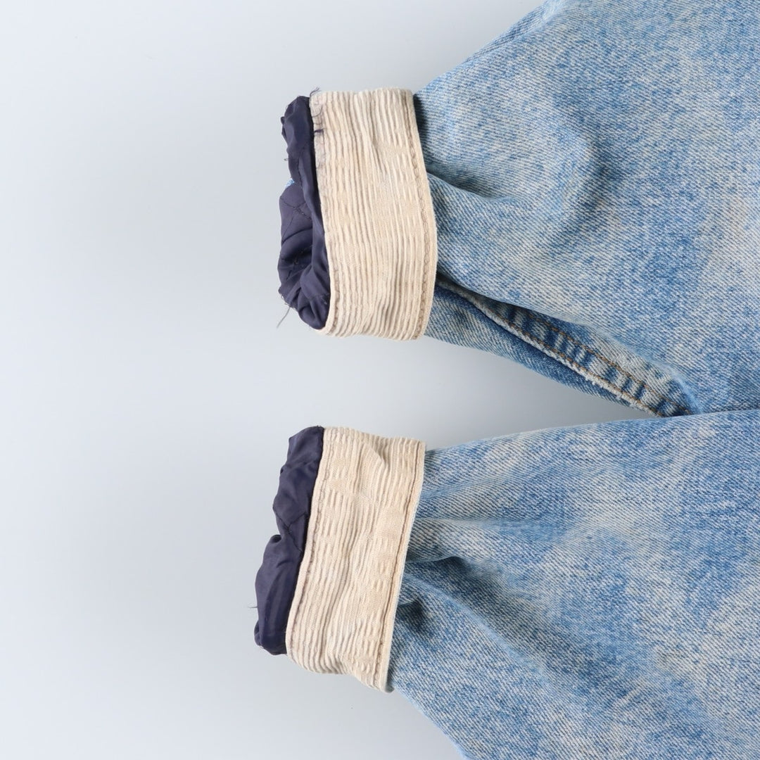 Vintage Lee STORM RIDER denim jacket from the 1970'S and 1980s, size M, men's. cotton blue type Vintage Second Hand