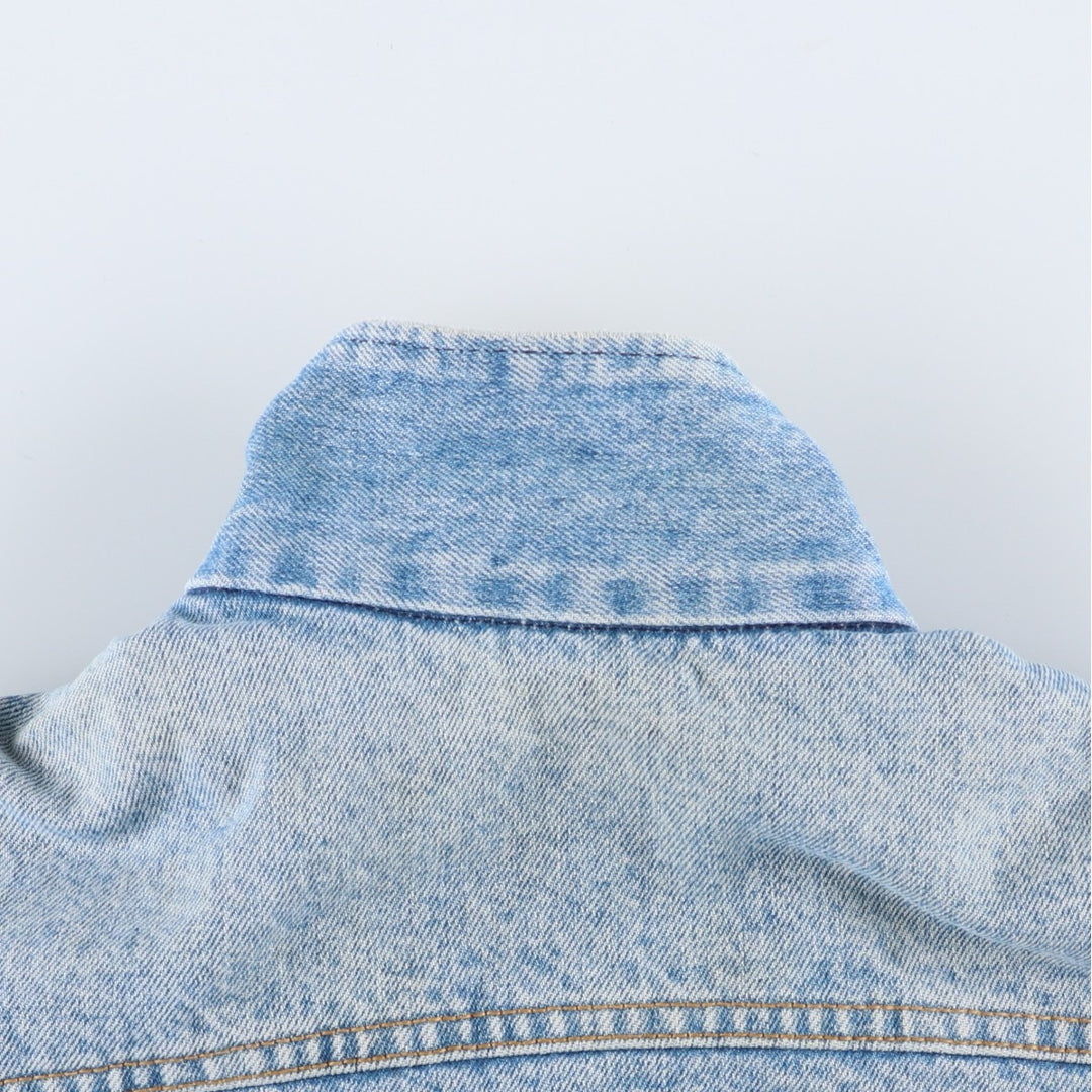 Vintage Lee STORM RIDER denim jacket from the 1970'S and 1980s, size M, men's. cotton blue type Vintage Second Hand