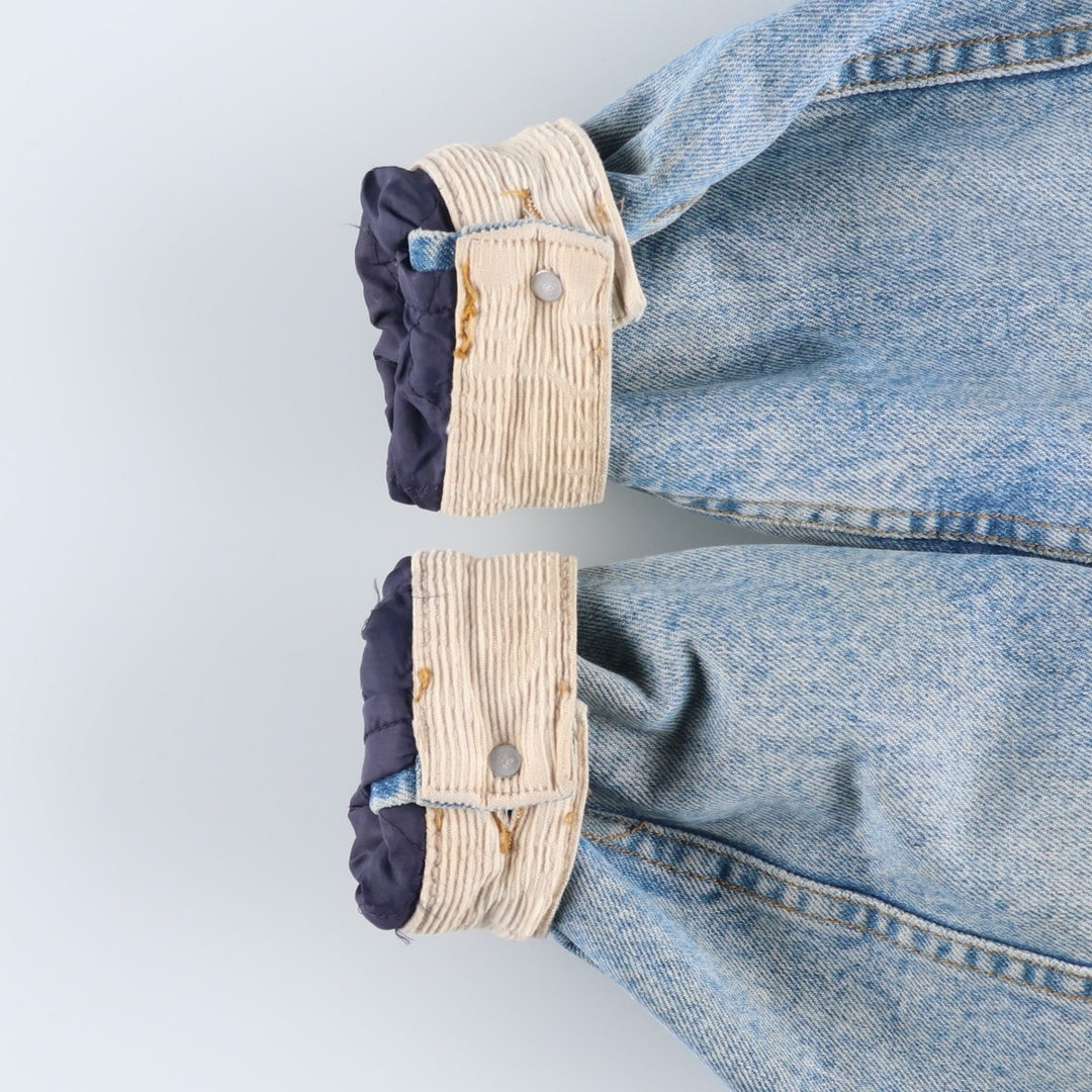 Vintage Lee STORM RIDER denim jacket from the 1970'S and 1980s, size M, men's. cotton blue type Vintage Second Hand