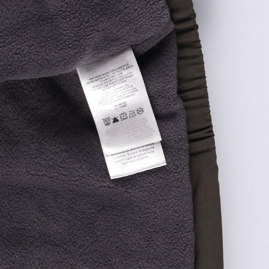 Columbia Men's XL Padded Puffer Jacket Nylon Charcoal Vintage Second Hand