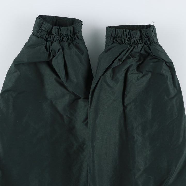 00'S Columbia padded jacket, puffer jacket, men's XL size Nylon Green type dark green Vintage Second Hand