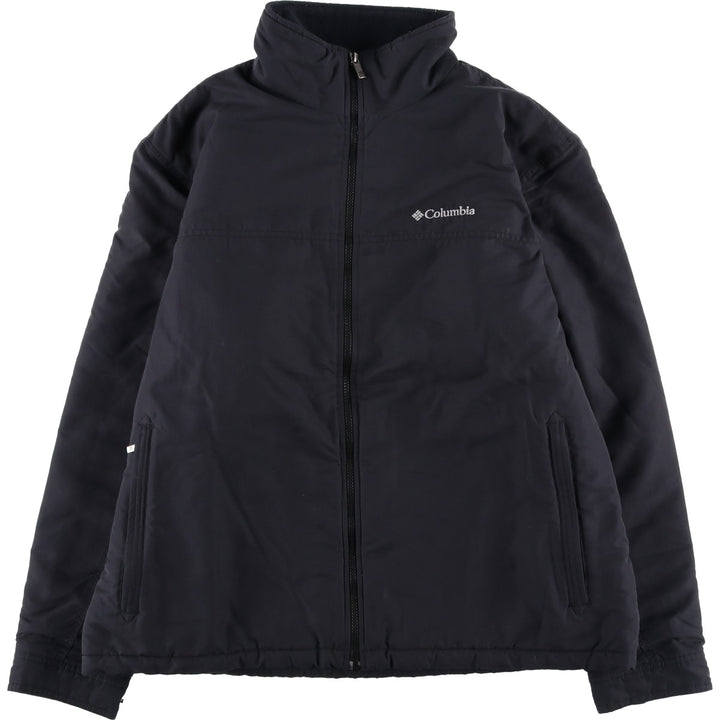 Columbia Men's XL Padded Puffer Jacket polyester black type Vintage Second Hand