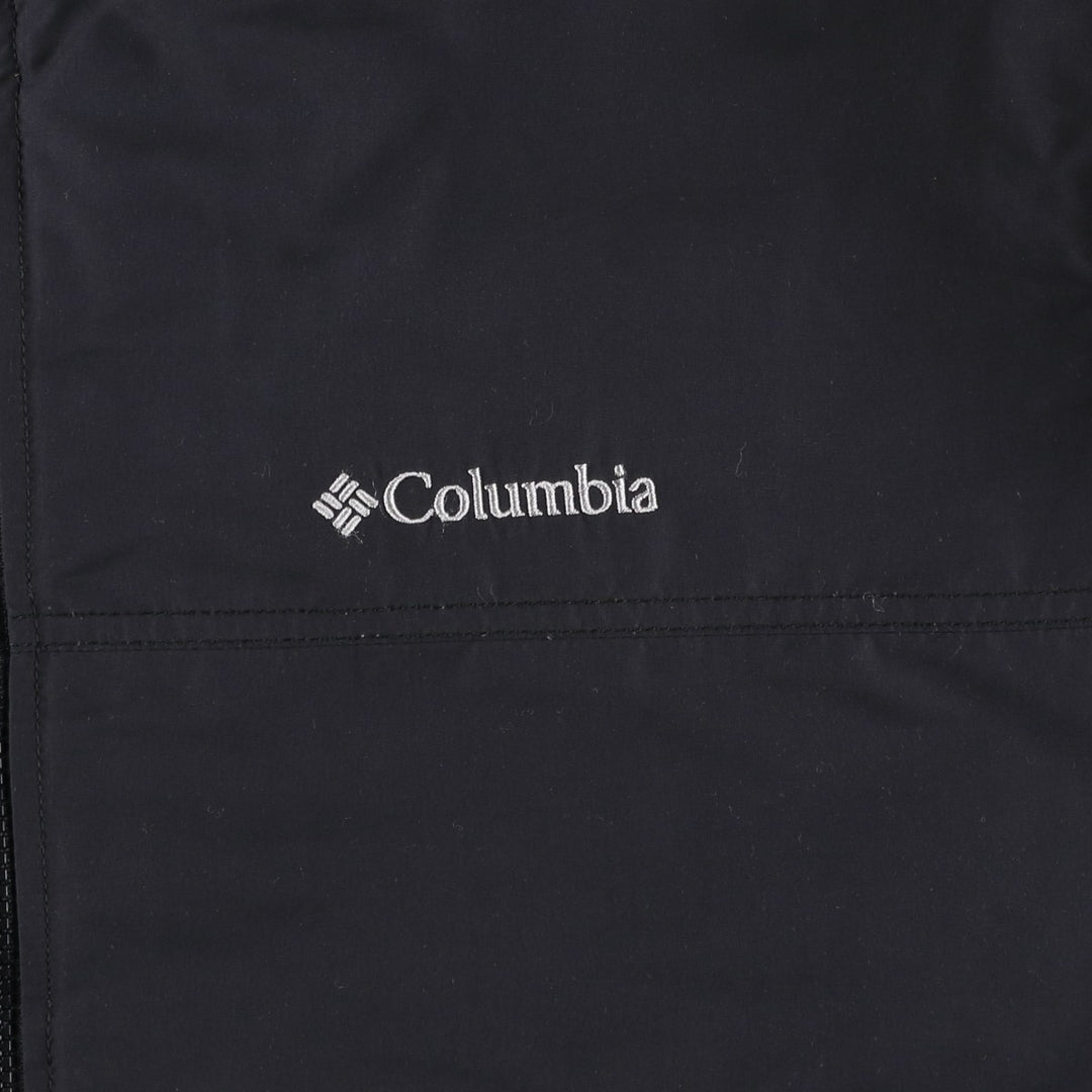 Columbia Men's XL Padded Puffer Jacket polyester black type Vintage Second Hand
