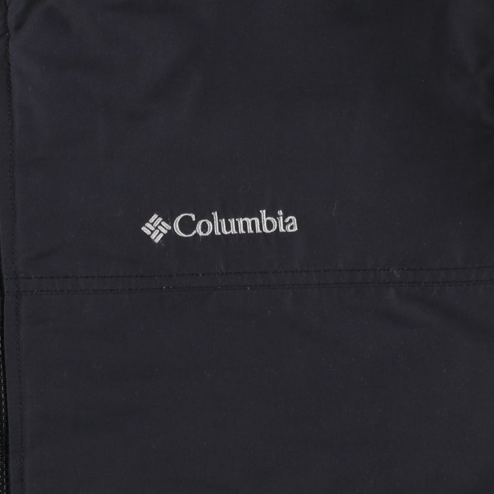 Columbia Men's XL Padded Puffer Jacket polyester black type Vintage Second Hand