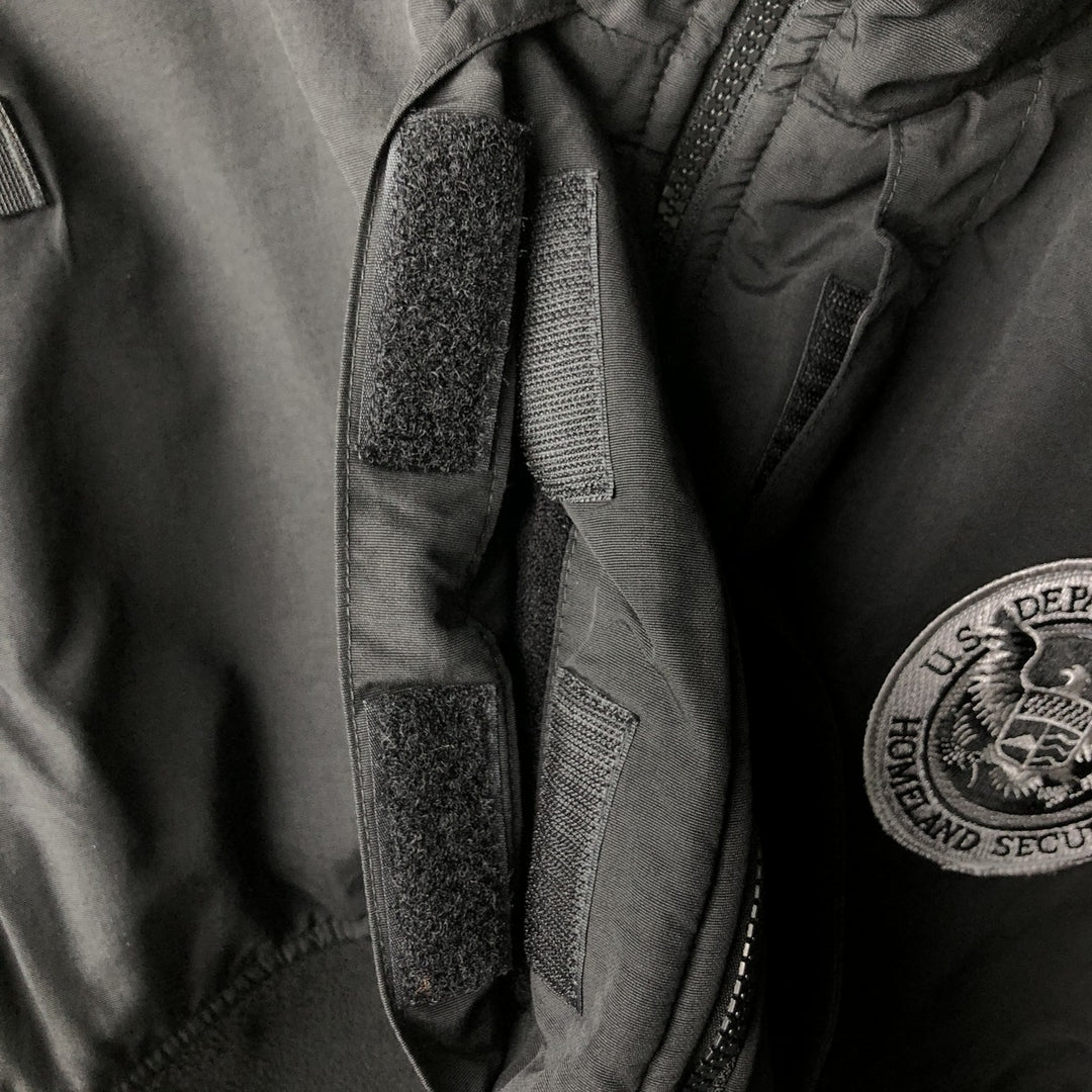 5.11 TACTICAL SERIES Nylon x Fleece Jacket, Men's XXL polyester black type Vintage Second Hand