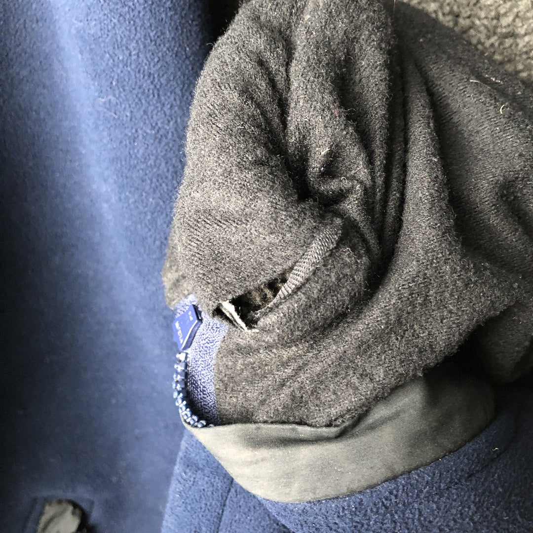 2000'S Jack Wolfskin Wind Stopper Fleece Jacket, Men's Size L polyester navy blue type Vintage Second Hand