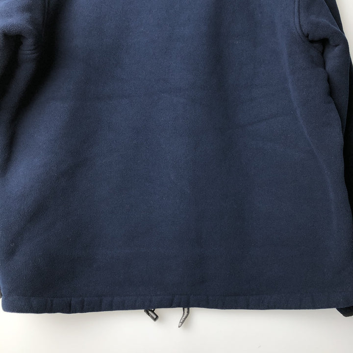 2000'S Jack Wolfskin Wind Stopper Fleece Jacket, Men's Size L polyester navy blue type Vintage Second Hand