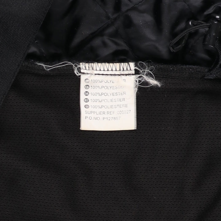 Dickies Eisenhower Fleece Jacket, Men's Size Medium polyester navy blue type Vintage Second Hand