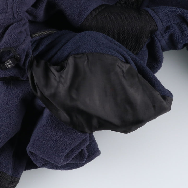 Dickies Eisenhower Fleece Jacket, Men's Size Medium polyester navy blue type Vintage Second Hand