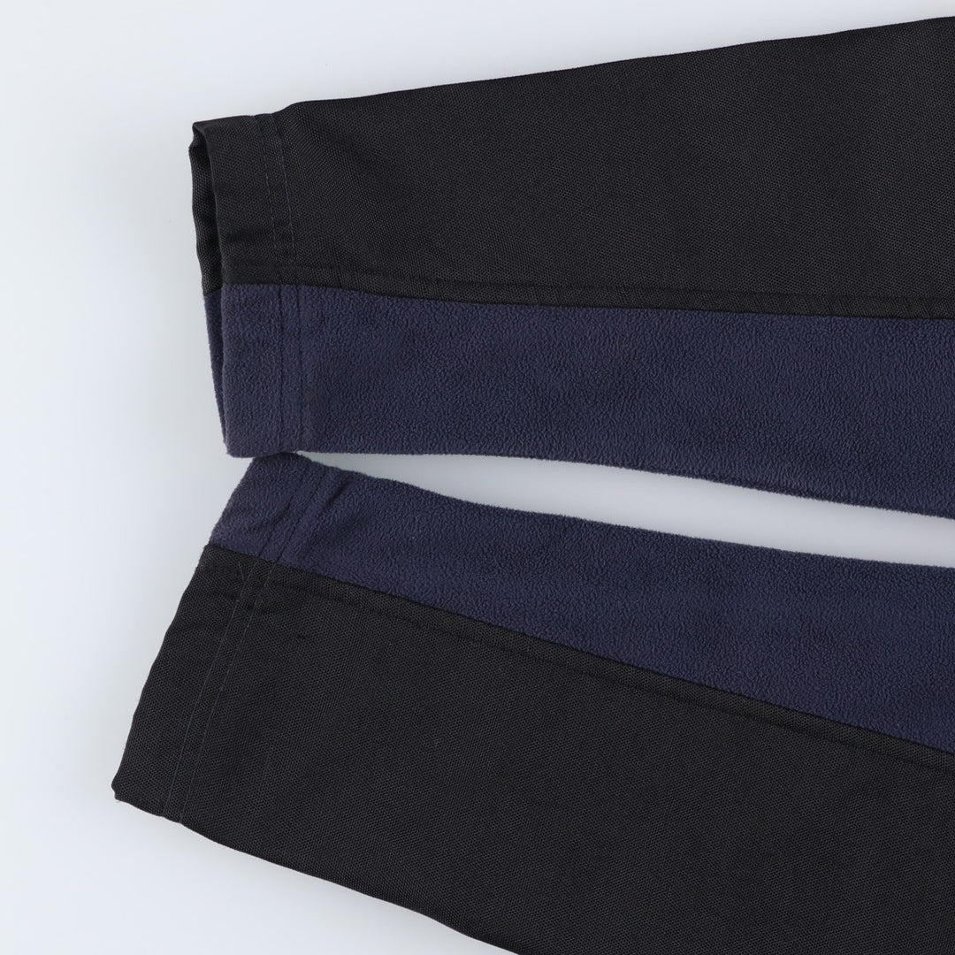 Dickies Eisenhower Fleece Jacket, Men's Size Medium polyester navy blue type Vintage Second Hand