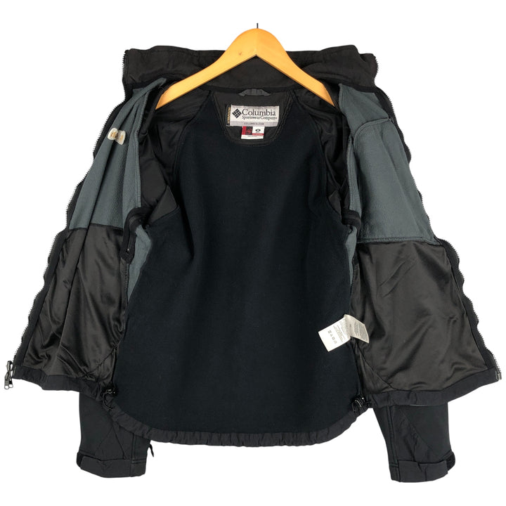 Columbia Titanium Fleece Jacket, Men's Size M polyester black type Vintage Second Hand