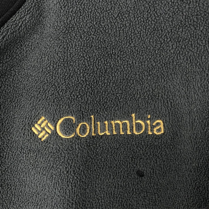 Columbia Titanium Fleece Jacket, Men's Size M polyester black type Vintage Second Hand