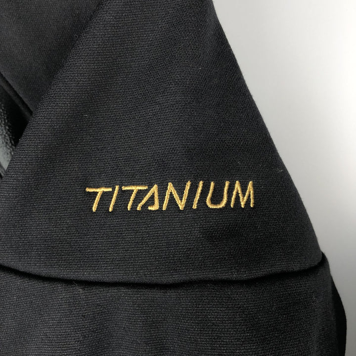 Columbia Titanium Fleece Jacket, Men's Size M polyester black type Vintage Second Hand