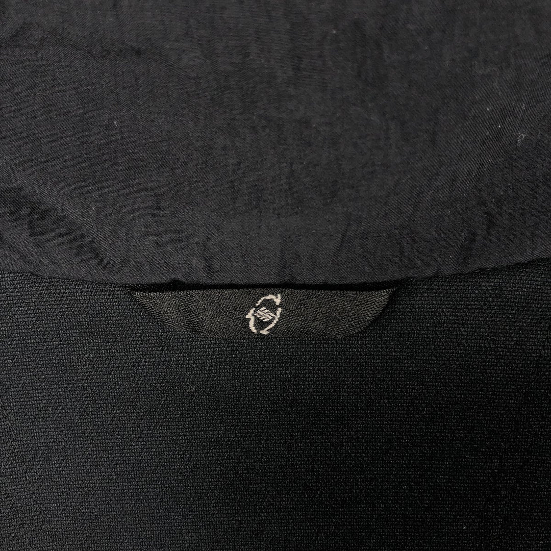 Columbia Titanium Fleece Jacket, Men's Size M polyester black type Vintage Second Hand