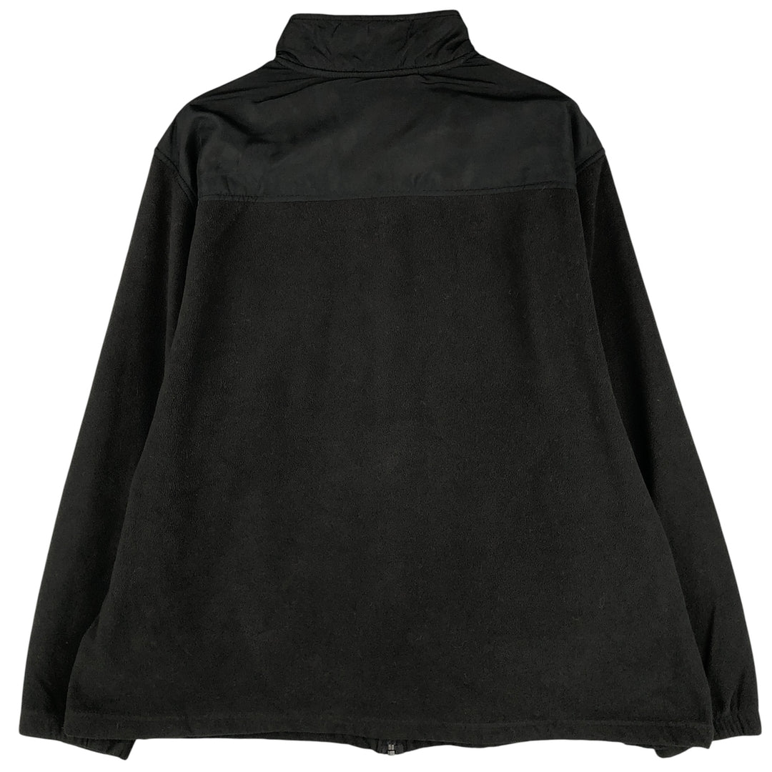 Starter Fleece Jacket, Men's XL polyester black type Vintage Second Hand