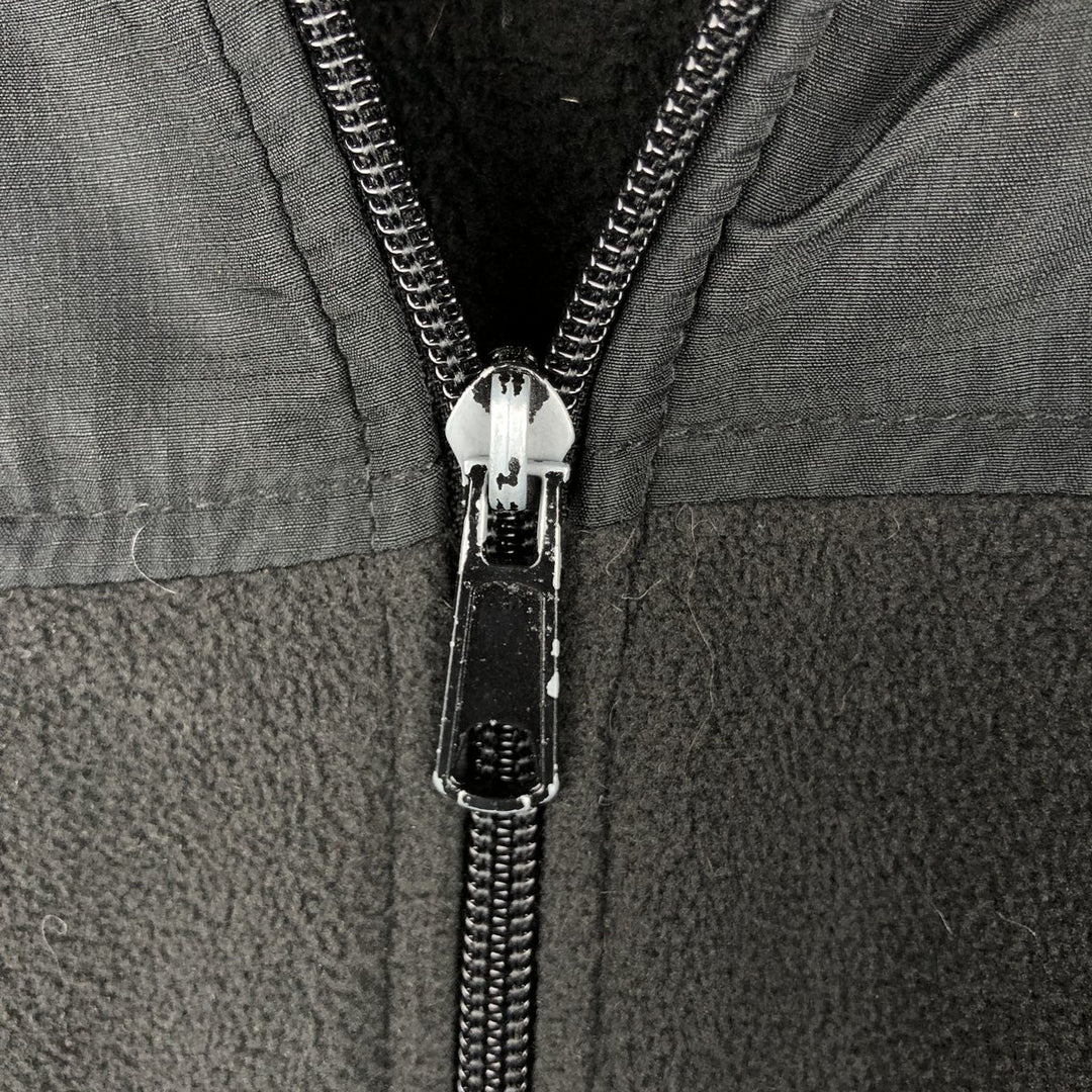 Starter Fleece Jacket, Men's XL polyester black type Vintage Second Hand