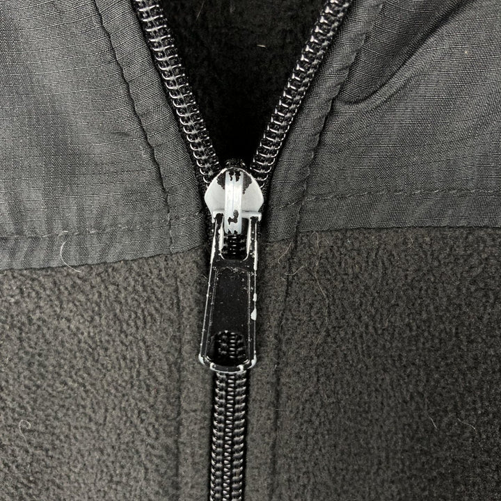 Starter Fleece Jacket, Men's XL polyester black type Vintage Second Hand