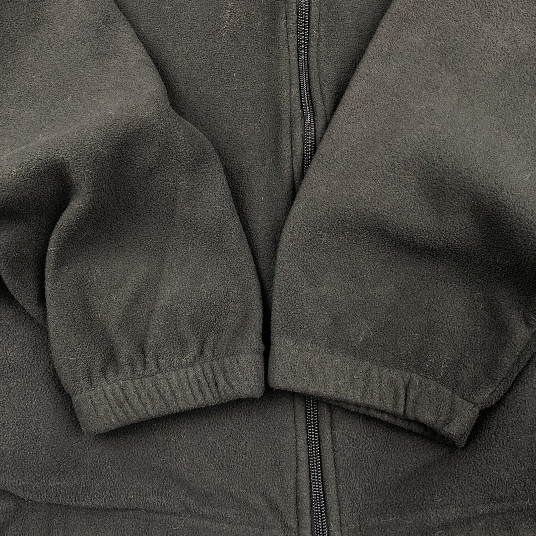 Starter Fleece Jacket, Men's XL polyester black type Vintage Second Hand