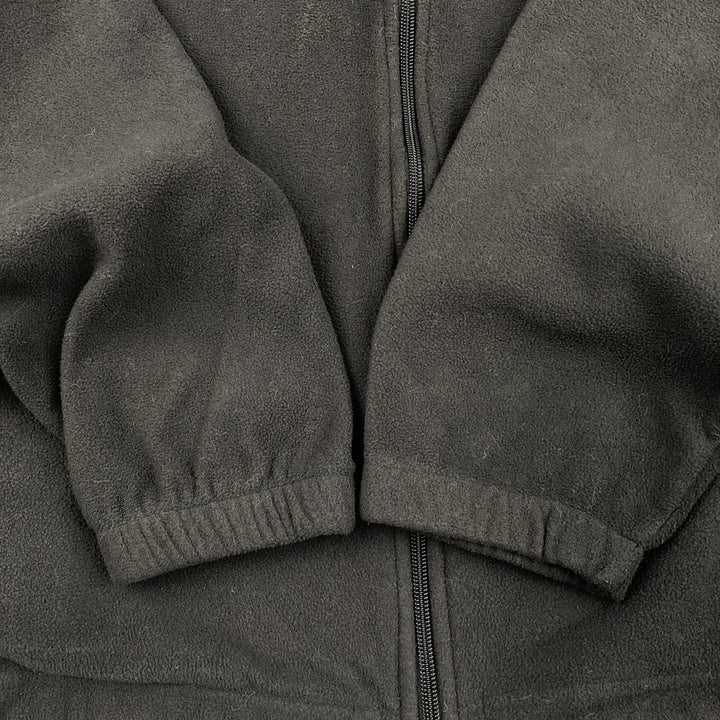 Starter Fleece Jacket, Men's XL polyester black type Vintage Second Hand