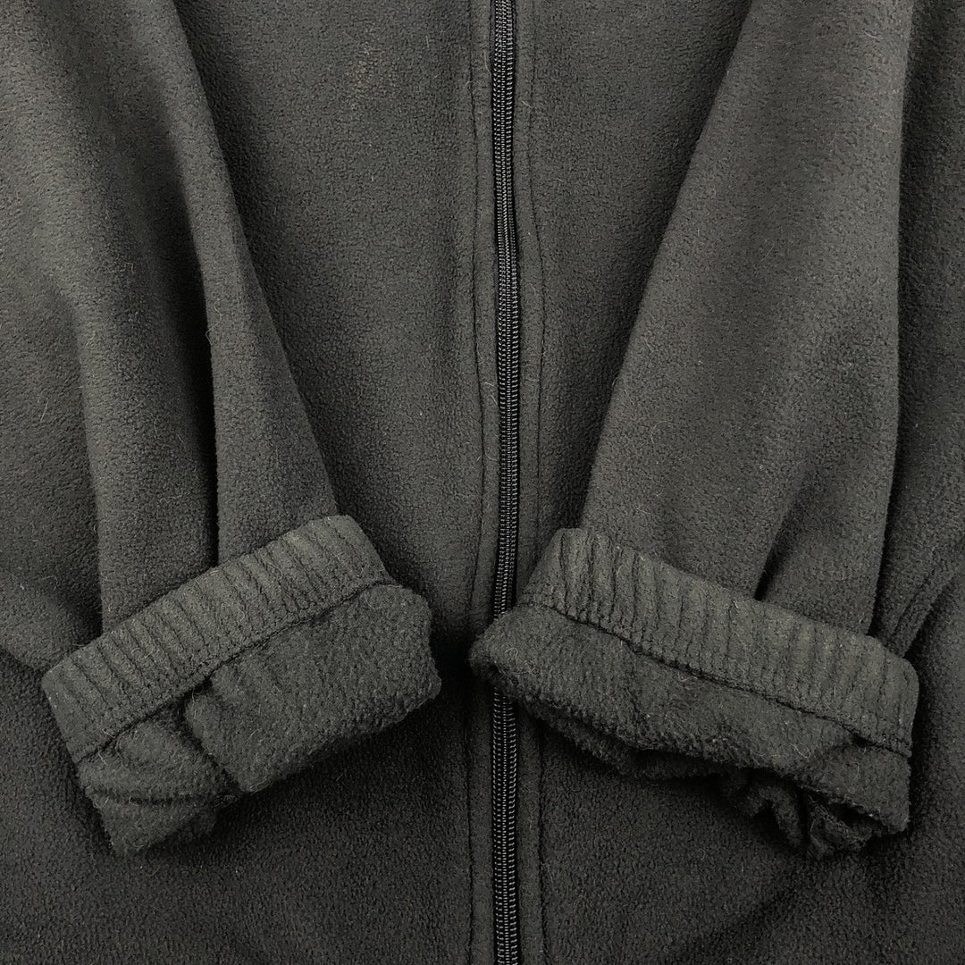 Starter Fleece Jacket, Men's XL polyester black type Vintage Second Hand