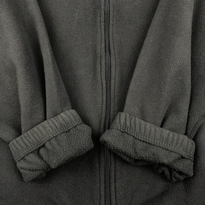 Starter Fleece Jacket, Men's XL polyester black type Vintage Second Hand