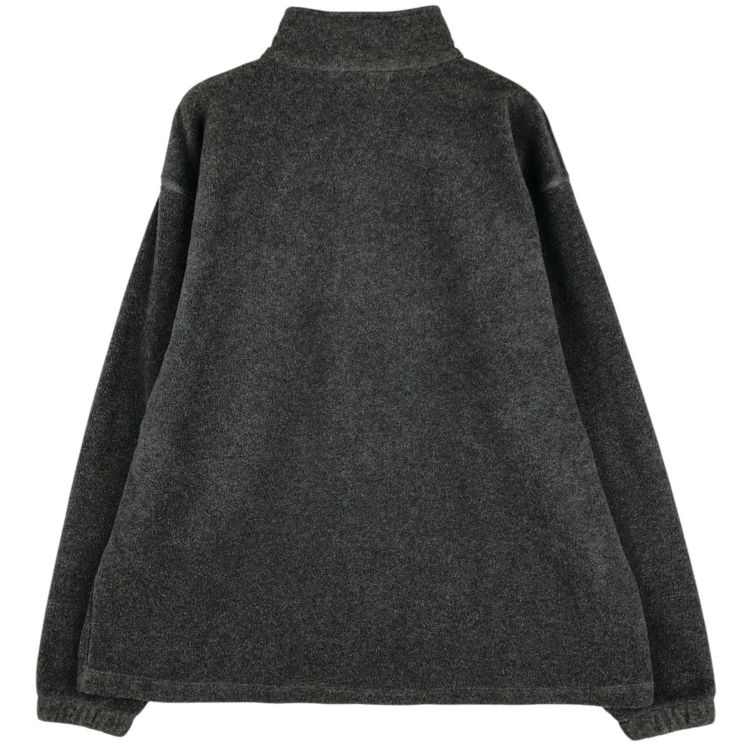90'S Vintage Columbia Half-Zip Fleece Pullover, Men's XL polyester gray type Vintage Second Hand