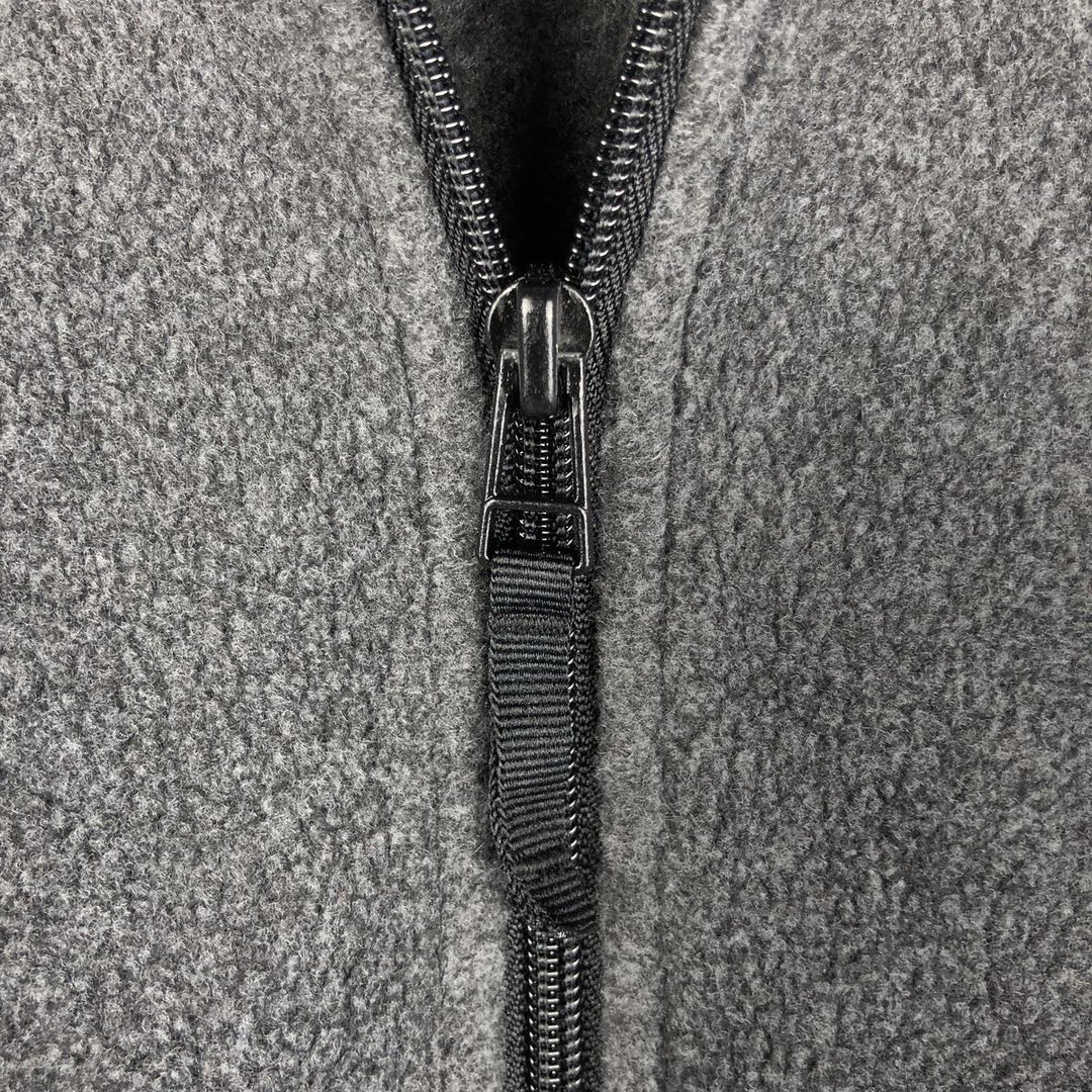 90'S Vintage Columbia Half-Zip Fleece Pullover, Men's XL polyester gray type Vintage Second Hand