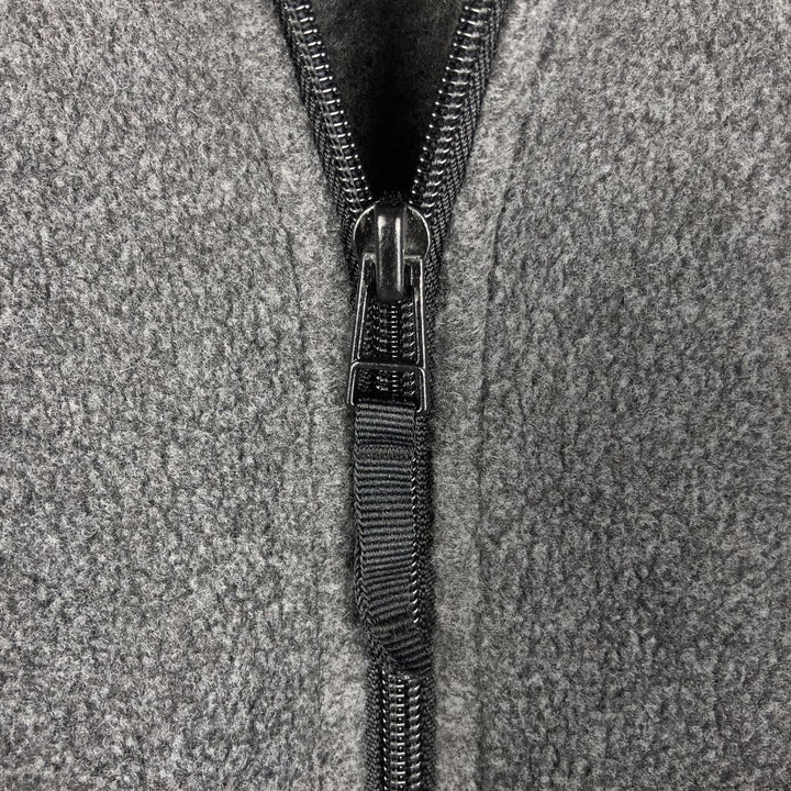 90'S Vintage Columbia Half-Zip Fleece Pullover, Men's XL polyester gray type Vintage Second Hand