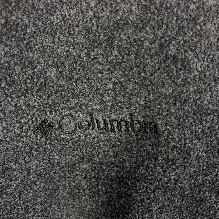 90'S Vintage Columbia Half-Zip Fleece Pullover, Men's XL polyester gray type Vintage Second Hand