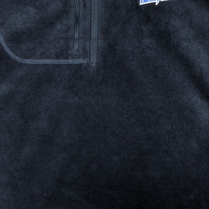 2000'S Columbia Half-Zip Fleece Pullover, Men's Size L polyester navy blue type Vintage Second Hand