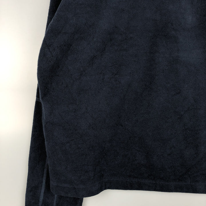 2000'S Columbia Half-Zip Fleece Pullover, Men's Size L polyester navy blue type Vintage Second Hand