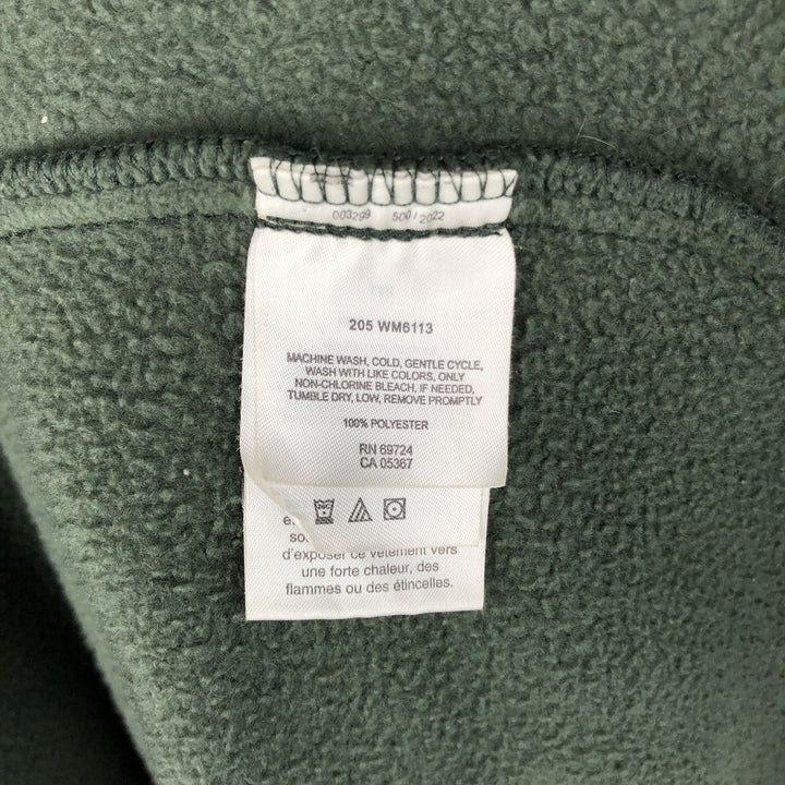 90s-00'S Vintage Columbia Fleece Jacket, Men's XL cotton green type Vintage Second Hand