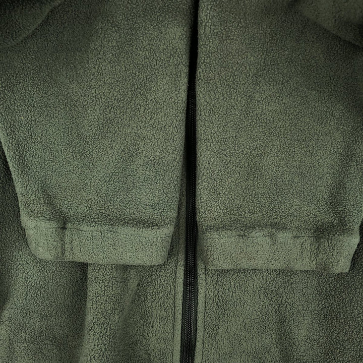 90s-00'S Vintage Columbia Fleece Jacket, Men's XL cotton green type Vintage Second Hand