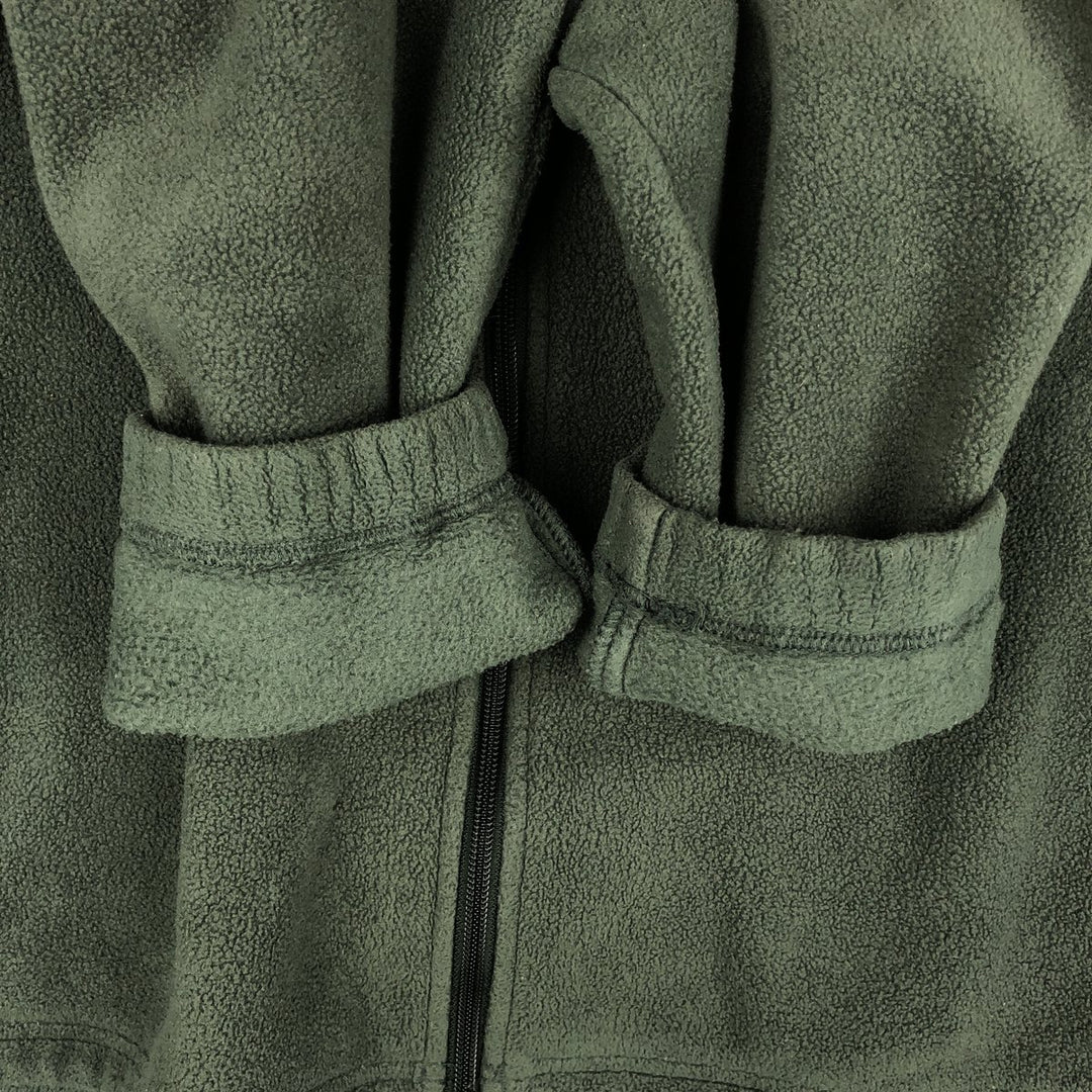 90s-00'S Vintage Columbia Fleece Jacket, Men's XL cotton green type Vintage Second Hand