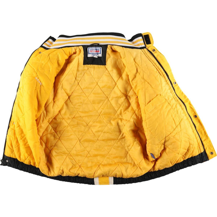 Starter NFL Pittsburgh Steelers Padded Jacket Puffer Jacket Men's XL (approx.) Nylon black type Vintage Second Hand