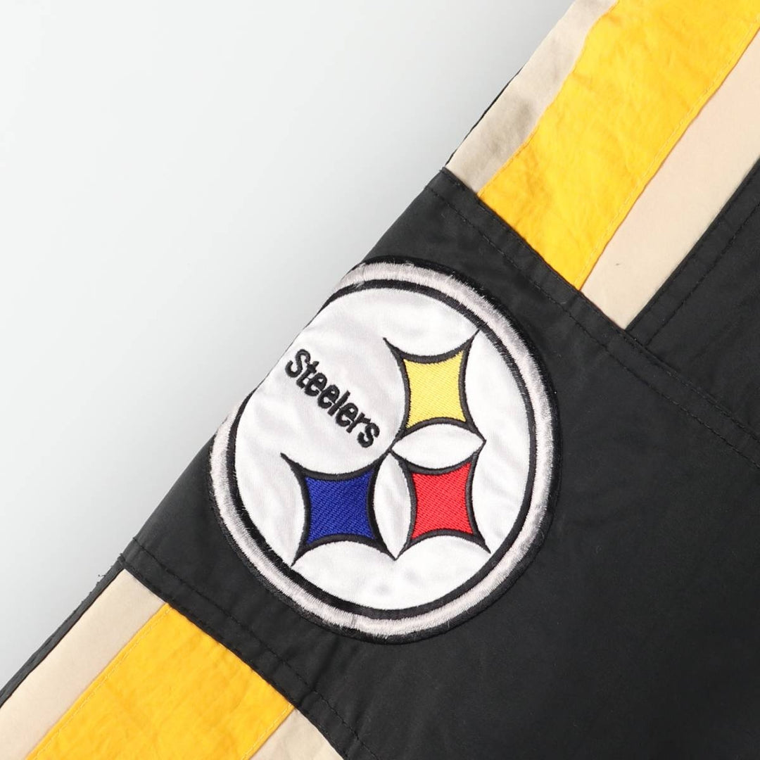 Starter NFL Pittsburgh Steelers Padded Jacket Puffer Jacket Men's XL (approx.) Nylon black type Vintage Second Hand