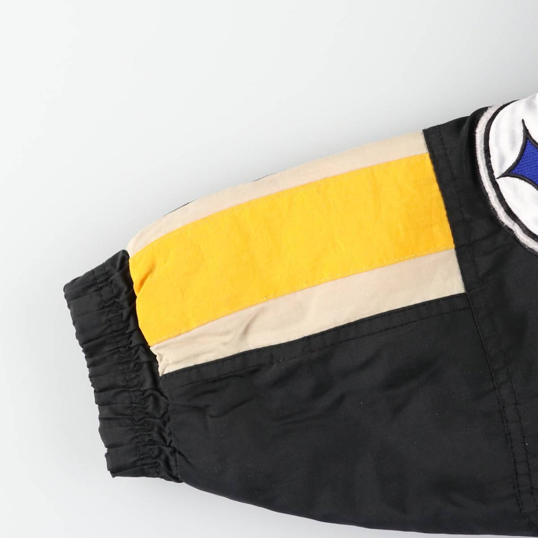 Starter NFL Pittsburgh Steelers Padded Jacket Puffer Jacket Men's XL (approx.) Nylon black type Vintage Second Hand